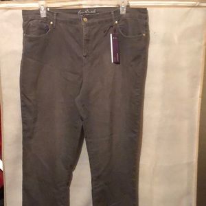 Gloria Vanderbilt Grey Jean size 18
